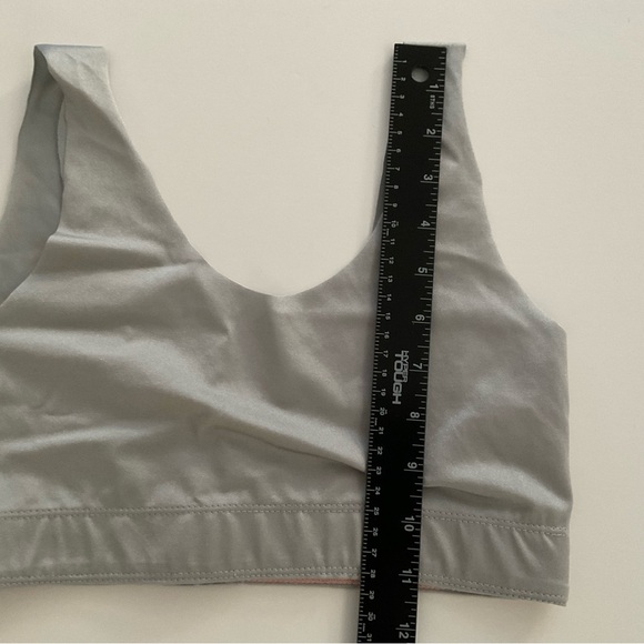 Jia-Atelier 2Pc Set Bra & Underwear Sz M Platinum Pearl Seamless Lingerie Light - Picture 7 of 10